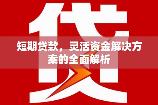 阳泉短期贷款，灵活资金解决方案的全面解析