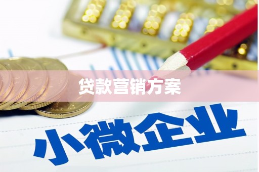 阳泉贷款营销方案