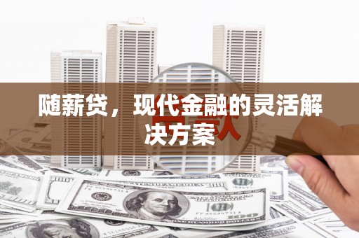 阳泉随薪贷，现代金融的灵活解决方案