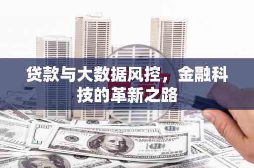 阳泉贷款与大数据风控，金融科技的革新之路