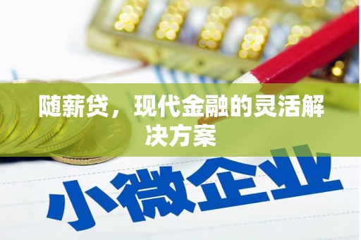 阳泉随薪贷，现代金融的灵活解决方案