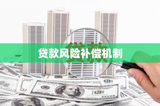 阳泉贷款风险补偿机制