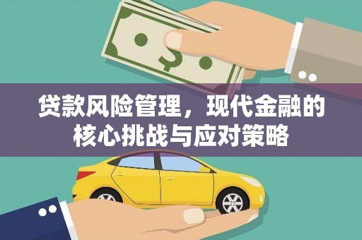 阳泉贷款风险管理，现代金融的核心挑战与应对策略