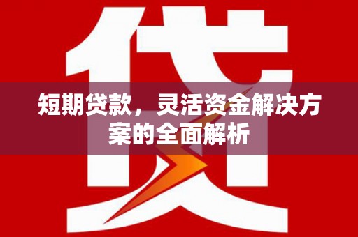 阳泉短期贷款，灵活资金解决方案的全面解析