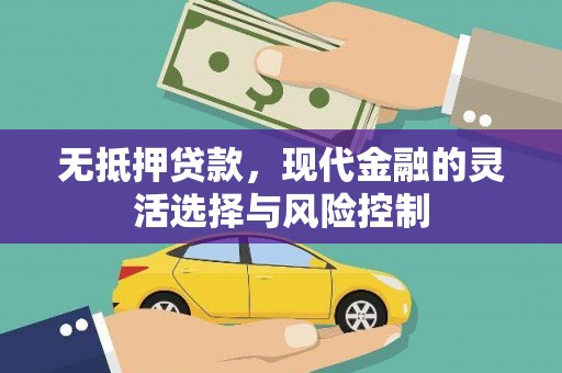 阳泉无抵押贷款，现代金融的灵活选择与风险控制