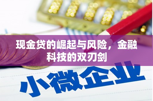 阳泉现金贷的崛起与风险，金融科技的双刃剑