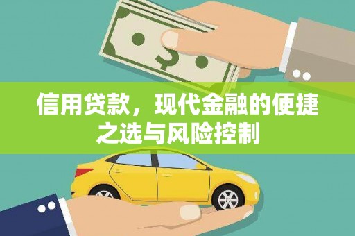 阳泉信用贷款，现代金融的便捷之选与风险控制