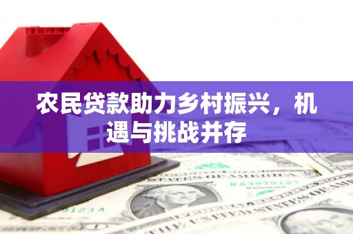 阳泉农民贷款助力乡村振兴，机遇与挑战并存