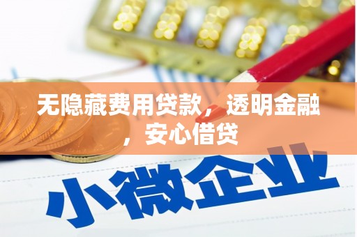 阳泉无隐藏费用贷款，透明金融，安心借贷