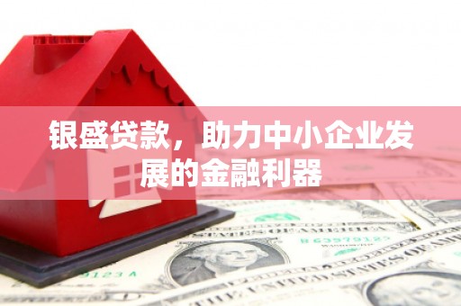 阳泉银盛贷款，助力中小企业发展的金融利器