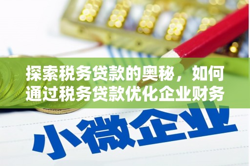 阳泉探索税务贷款的奥秘，如何通过税务贷款优化企业财务