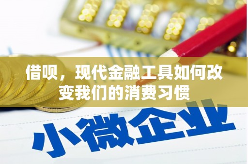 阳泉借呗，现代金融工具如何改变我们的消费习惯