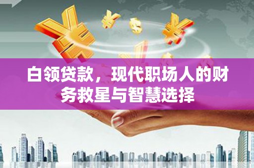 阳泉白领贷款，现代职场人的财务救星与智慧选择