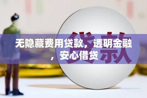 阳泉无隐藏费用贷款，透明金融，安心借贷
