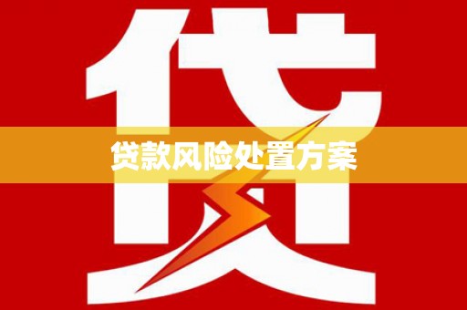 阳泉贷款风险处置方案