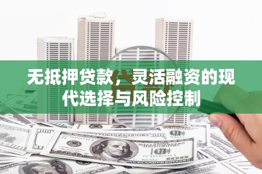阳泉无抵押贷款，灵活融资的现代选择与风险控制