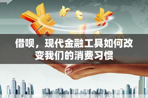 阳泉借呗，现代金融工具如何改变我们的消费习惯