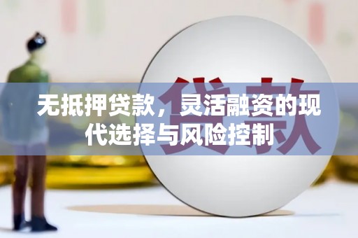 阳泉无抵押贷款，灵活融资的现代选择与风险控制
