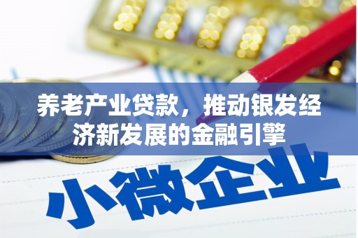 阳泉养老产业贷款，推动银发经济新发展的金融引擎
