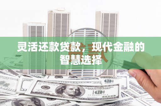 阳泉灵活还款贷款，现代金融的智慧选择